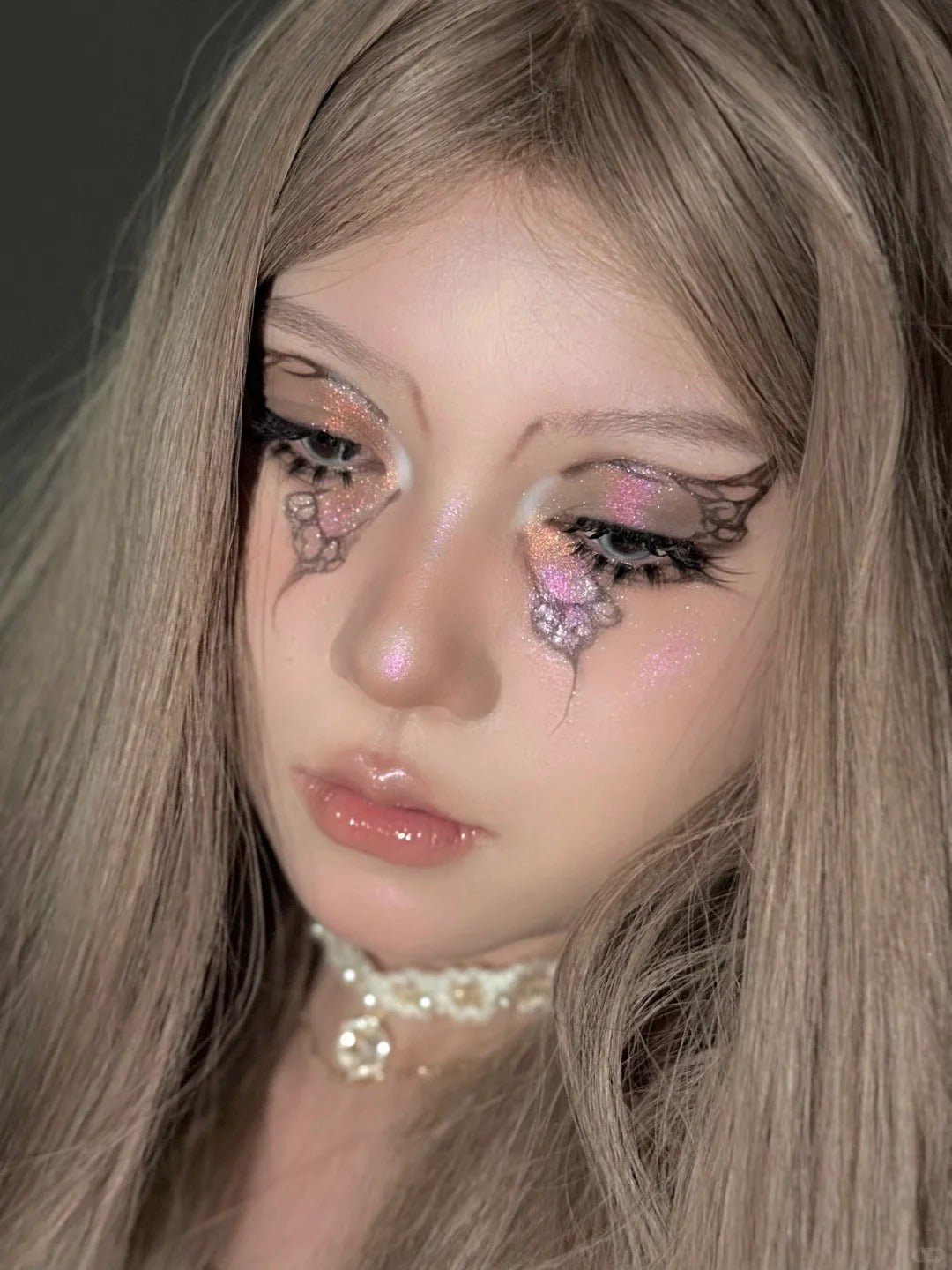 ORIGINAL ARTIST Night Glory 4-color Chameleon Highlighter Palette T4173