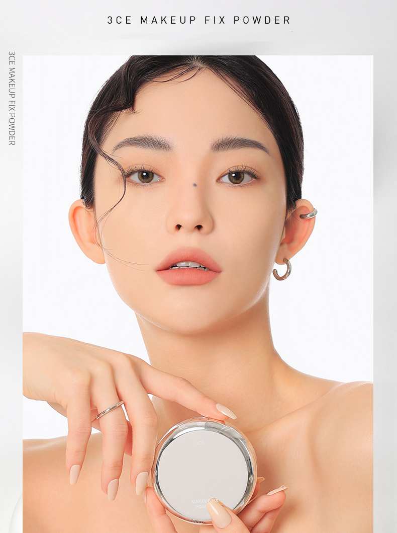 Clear Color Powder 3CE Makeup Fix Matte Pressed Powder T4890 – LookHealthyStore