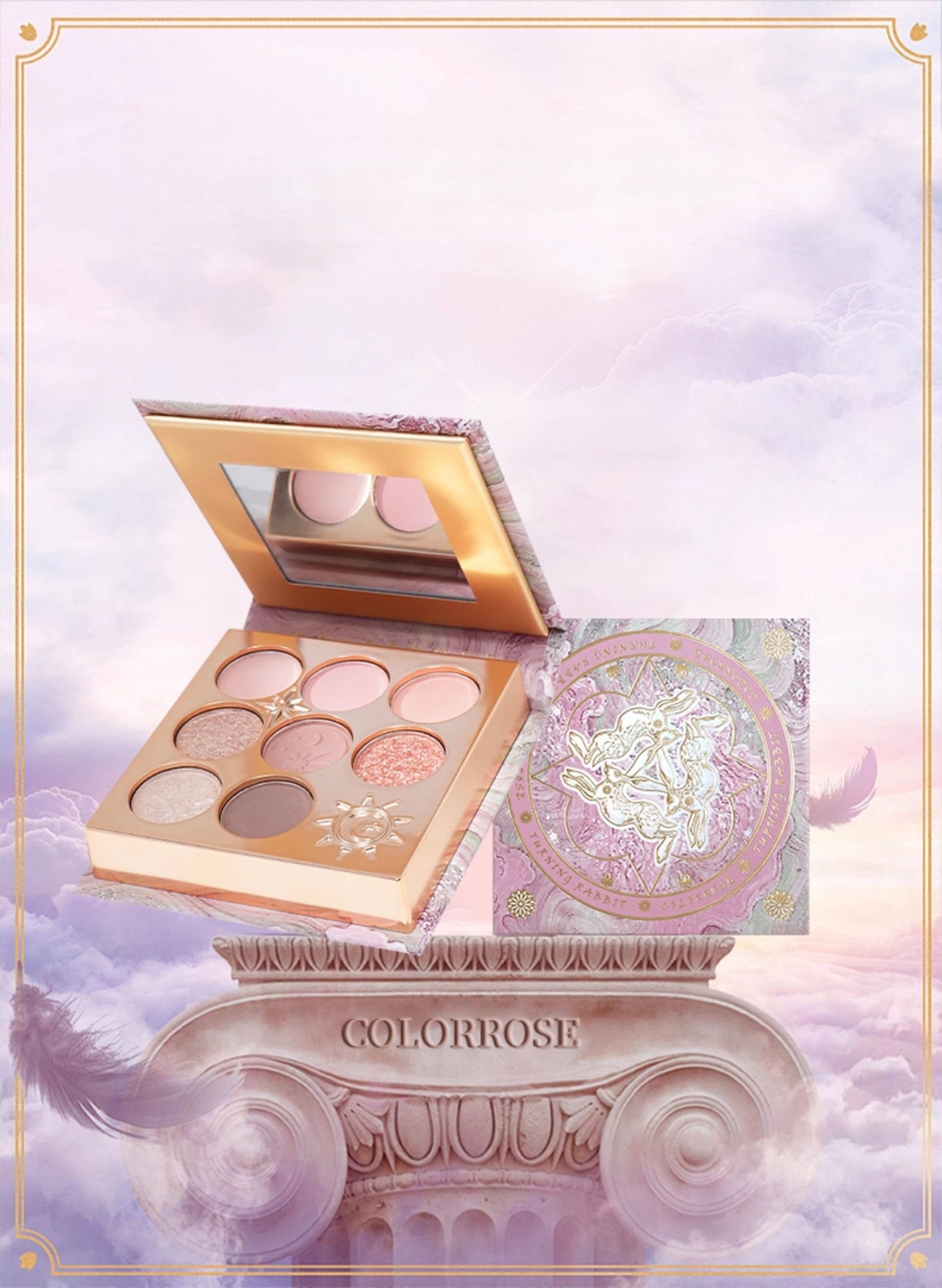 COLORROSE 8-color Dream of Three Lifetimes  Collection Multi-use Makeup Eyeshadow Palette T5585