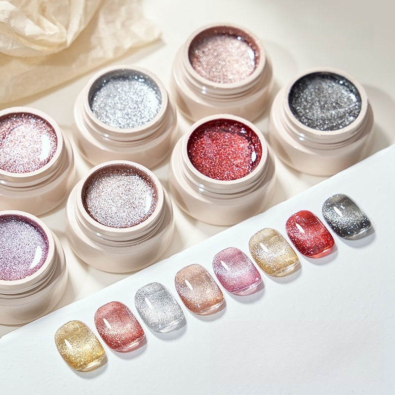 DANZHIHE 5g Pure Natural Platinum Cat Eye Nail Polish T4690