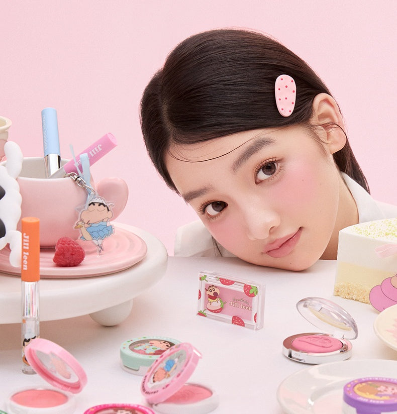 JILL LEEN X Crayon Shin-chan Collection Matte & Glossy Double-head Lip Glaze T5607
