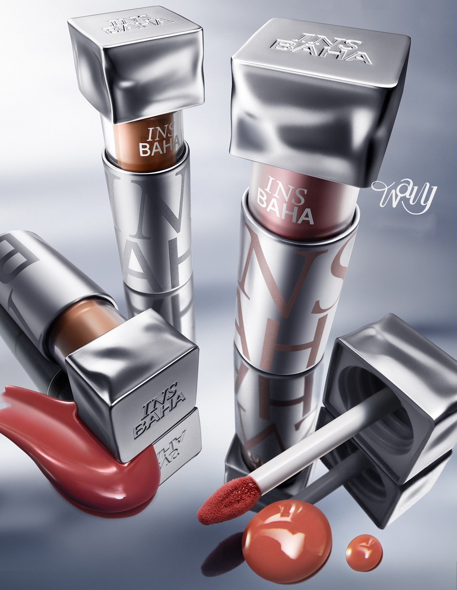 INSBAHA Wavy Long-wear Lip Cream & Lip Gloss T5979