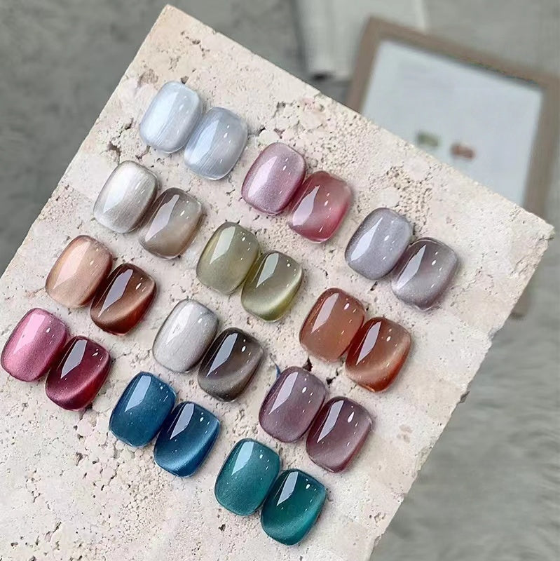 DANZHIHE 12g Glass Moonlight Cat Eye Gel Polish T4842
