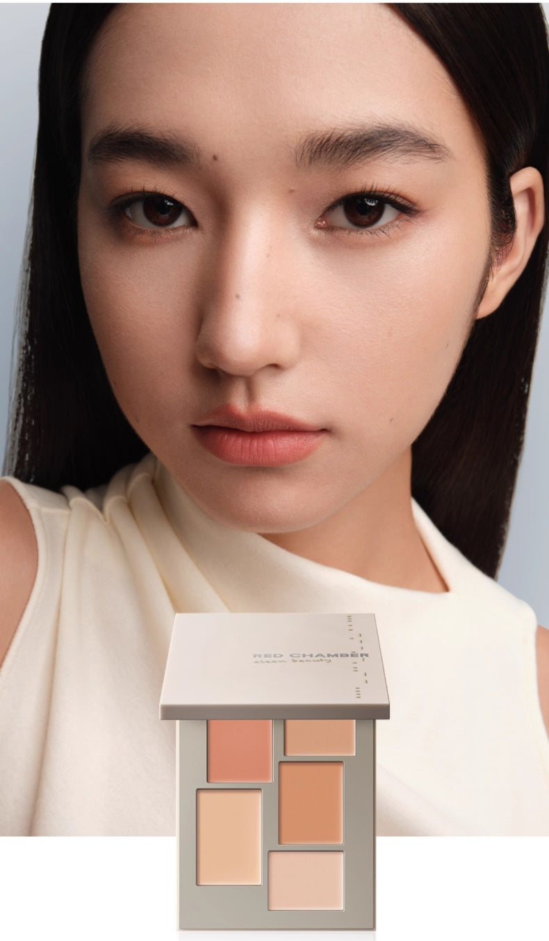 RED CHAMBER 5-color Clean Beauty Concealer Cream T5127