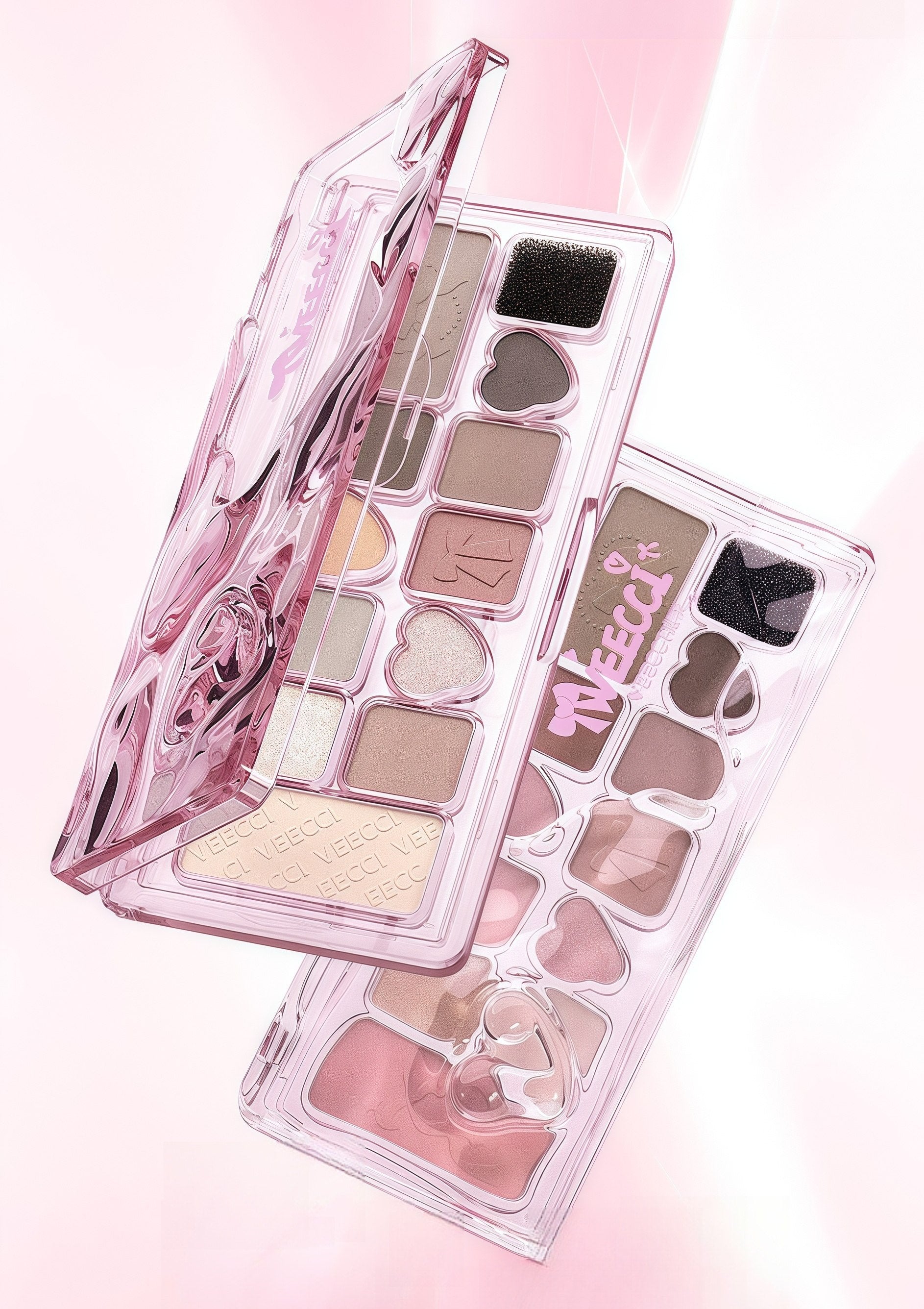 VEECCI Ribbon Fantasy 11-color Multi-use Eyeshadow Palette T4515