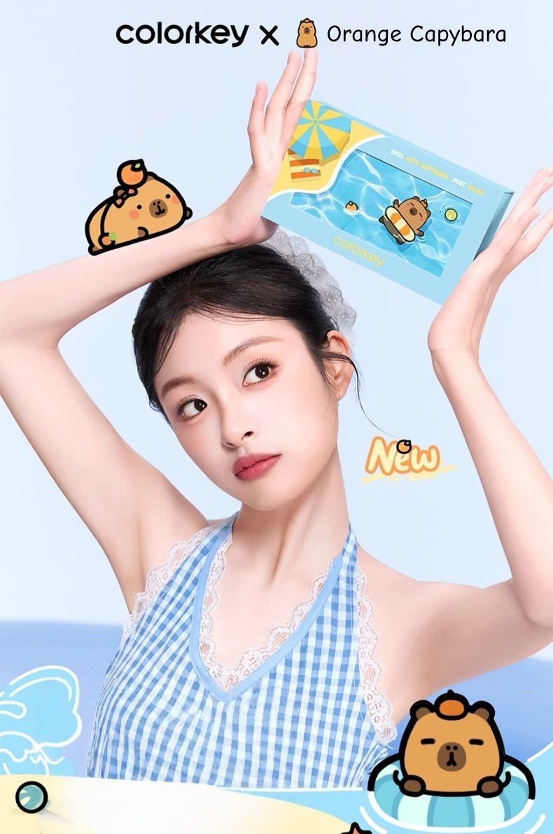 Colorkey X Orange Capybara Long-wear Lip Glaze Gift Box T4711