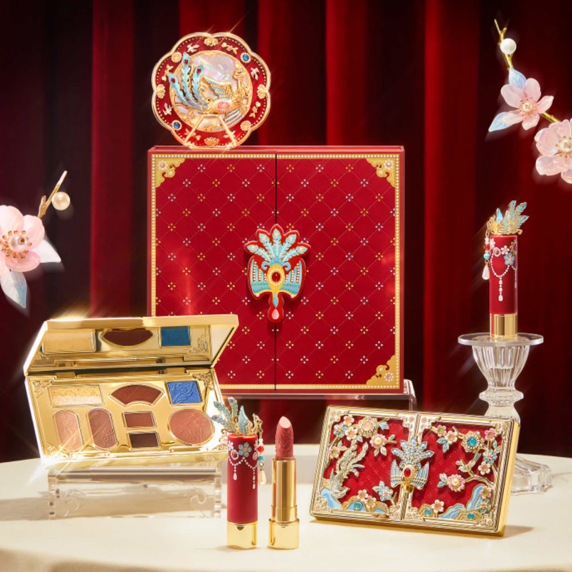 PALACE MUSEUM Phoenix Crown Collection Makeup Gift Box T5498