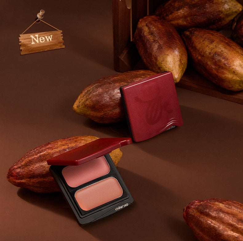QianYan Cocoa Manor Tales Collection Silky Blusher Cream T6061