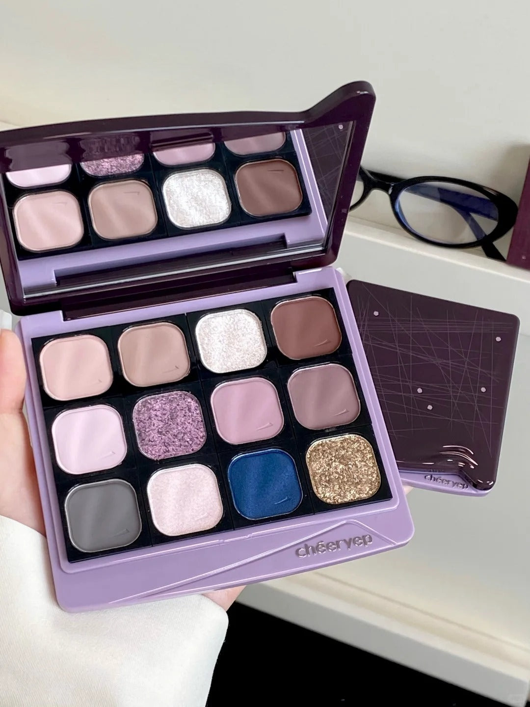 QianYan Intellectual Notes Collection DIY Eyeshadow Palette T5700