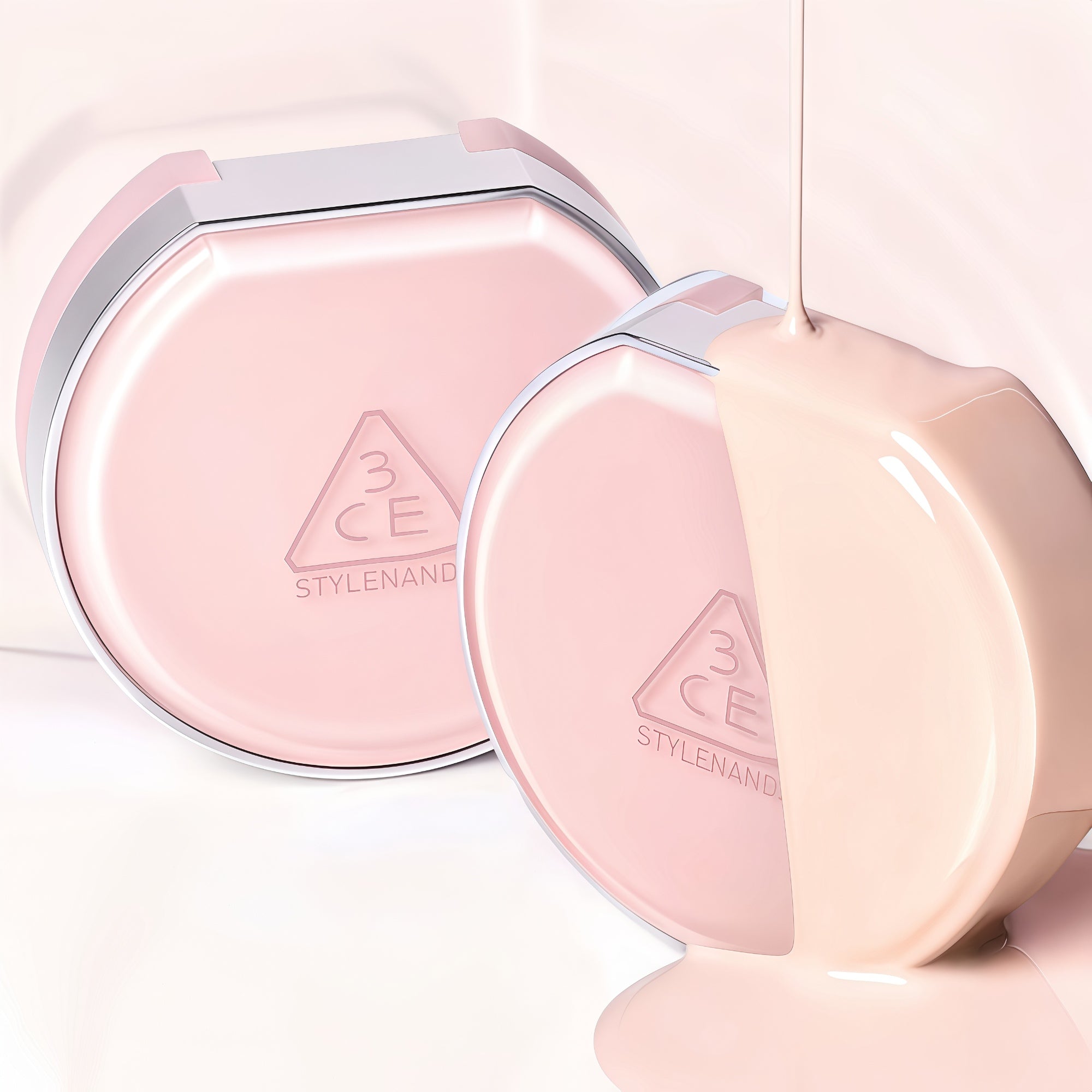 3CE Long-wear Fitting Wear Mesh Air Cushion Foundation With Refill T4773