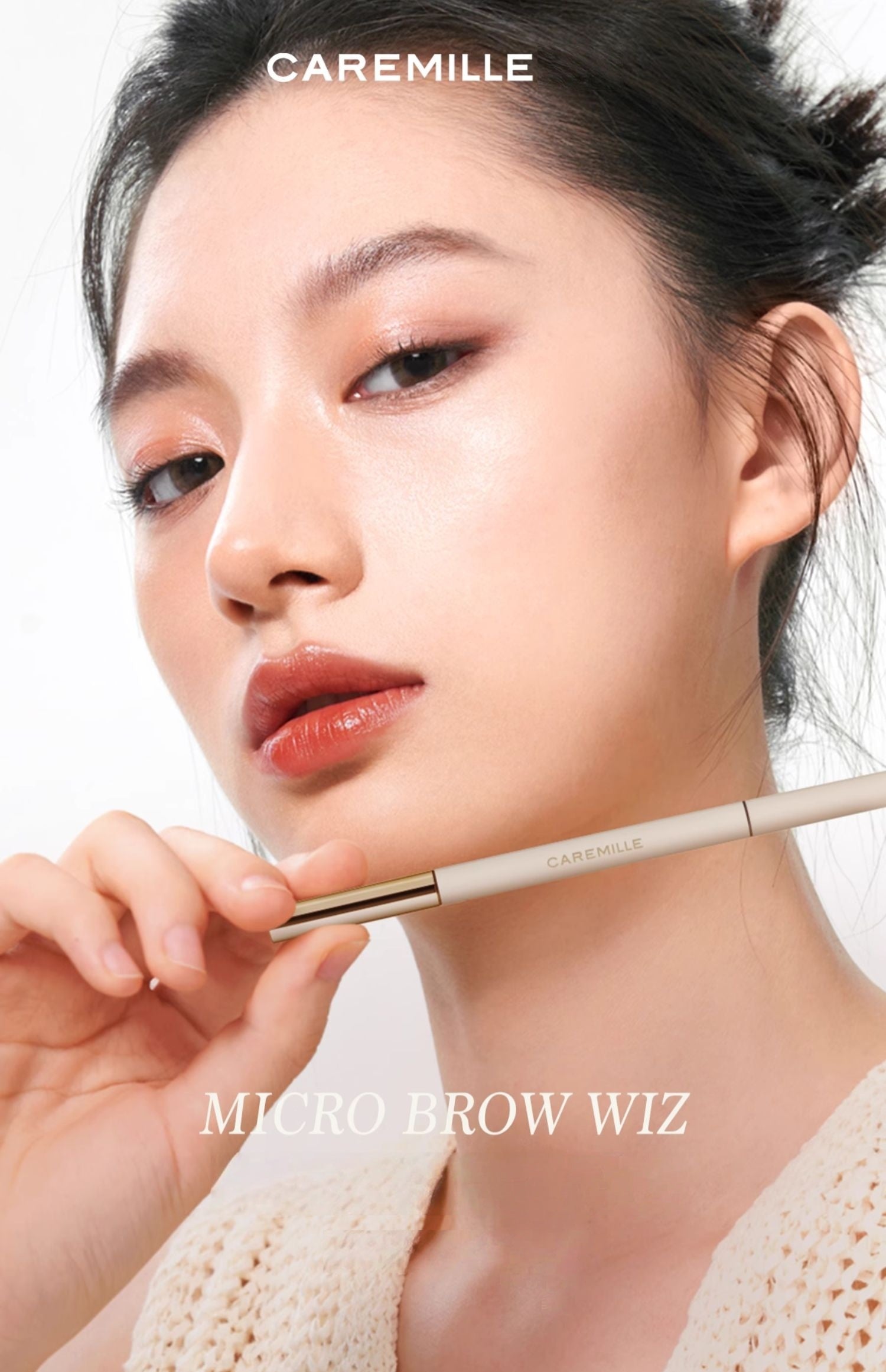 CAREMILLE Long-wear Double-head Fine Silky Eyebrow Pen T5056