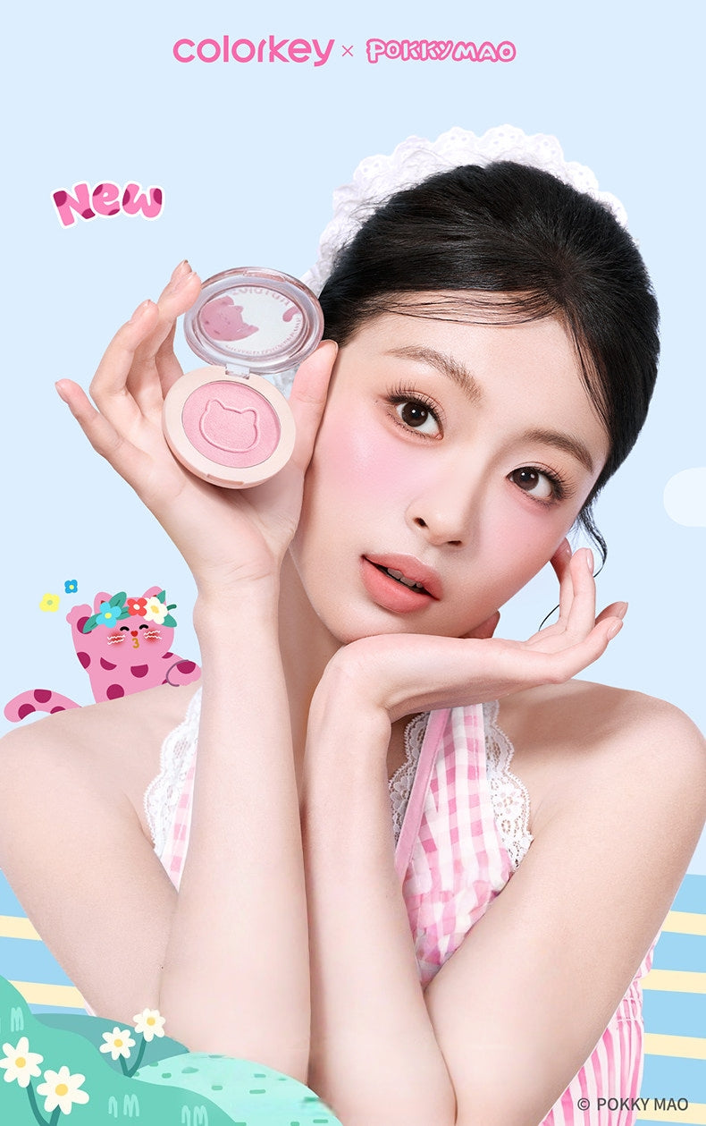 COLORKEY X Pokky Mao Collection Single-color Airy Blusher T5733