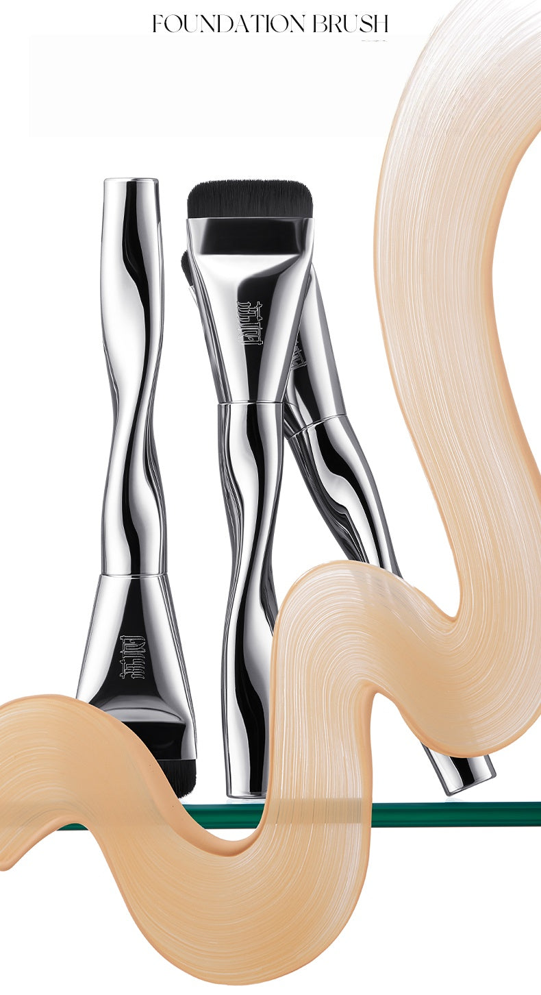 Lishu Flawless Flat Head Foundation Makeup Brush T4946