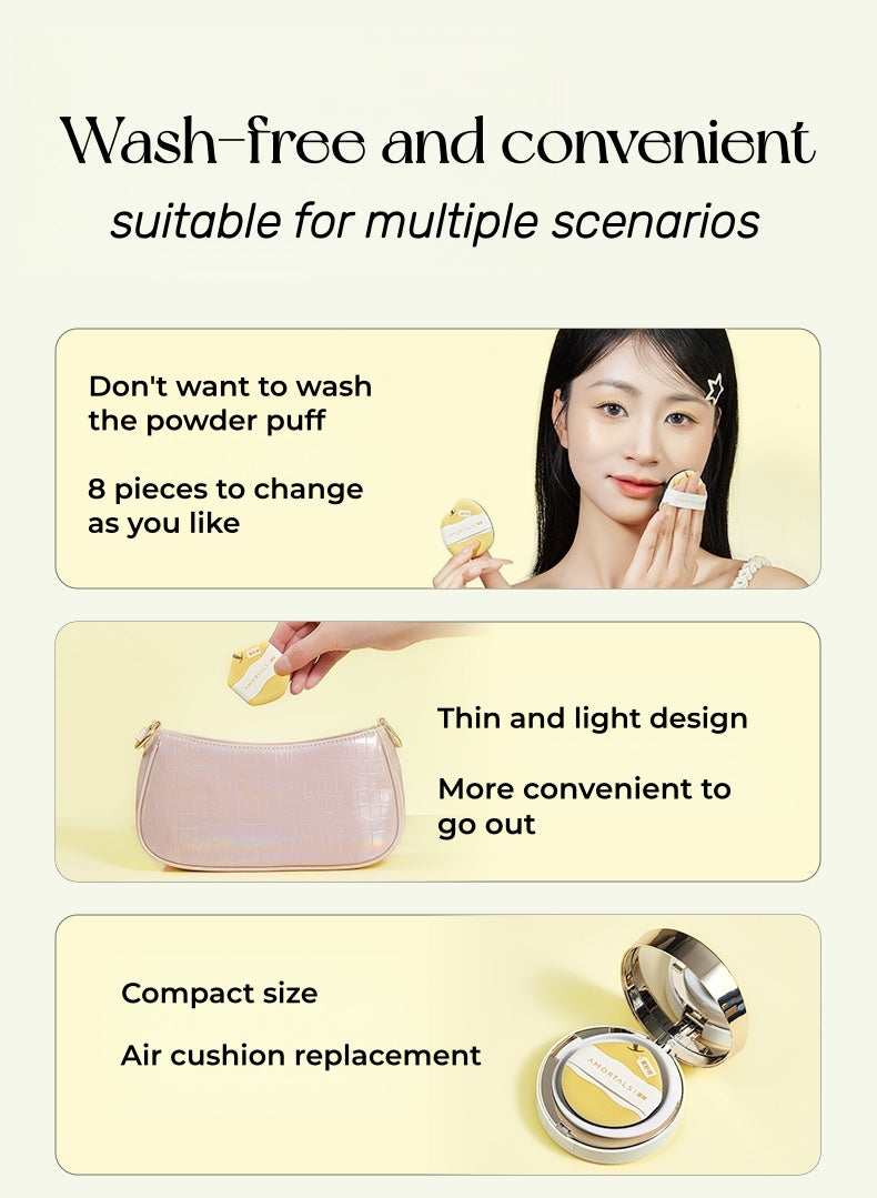 AMORTALS Farm Picking Collection Soft Cotton Makeup Puff T5260