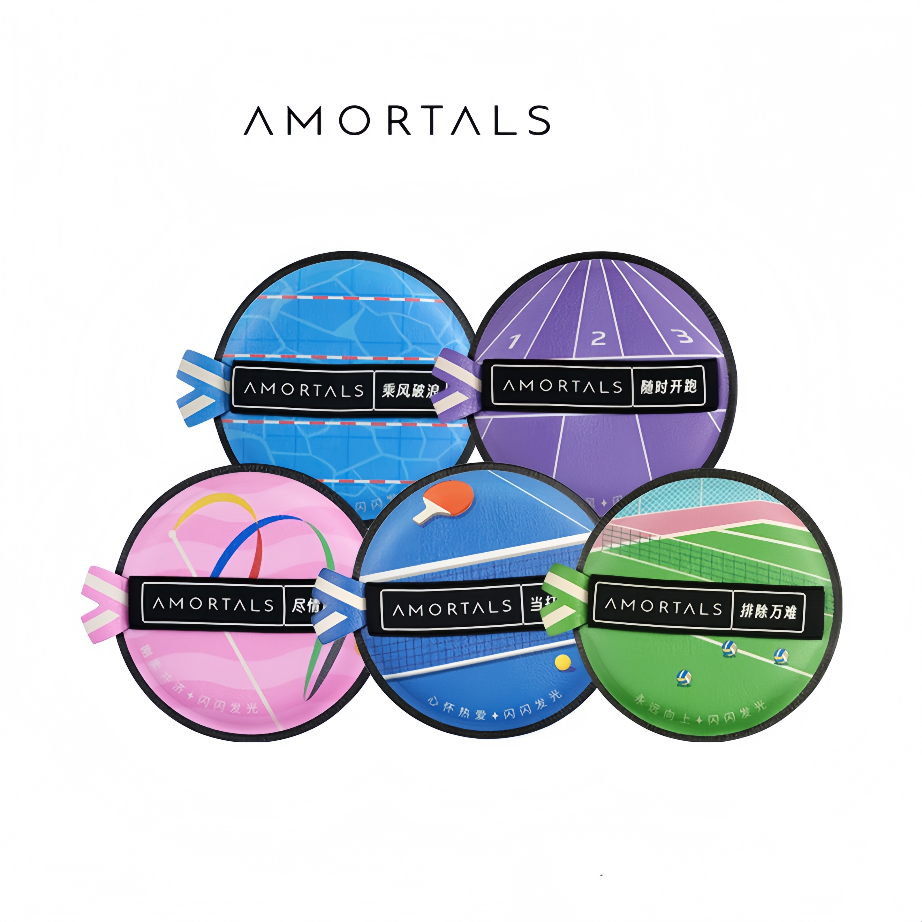 AMORTALS Sportsman Collection Dry & Wet Dual-use Makeup Puff T5262