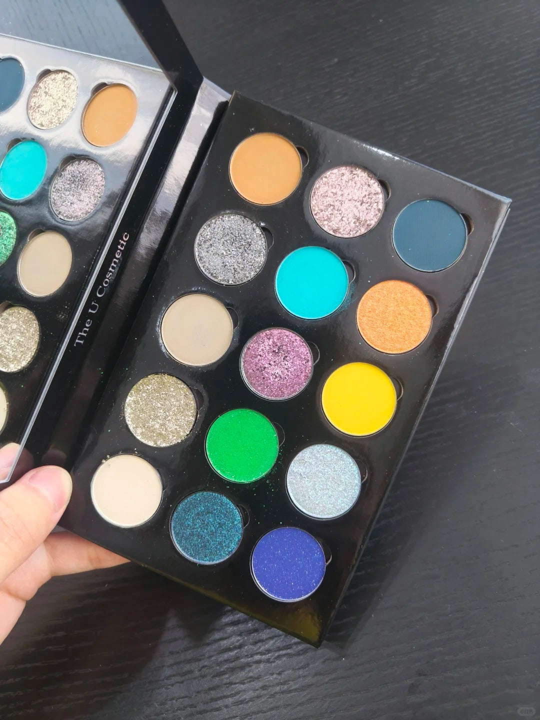 THE U COSMETICS Eye Of Universe 15 farver kameleon øjenskyggepalette T4081