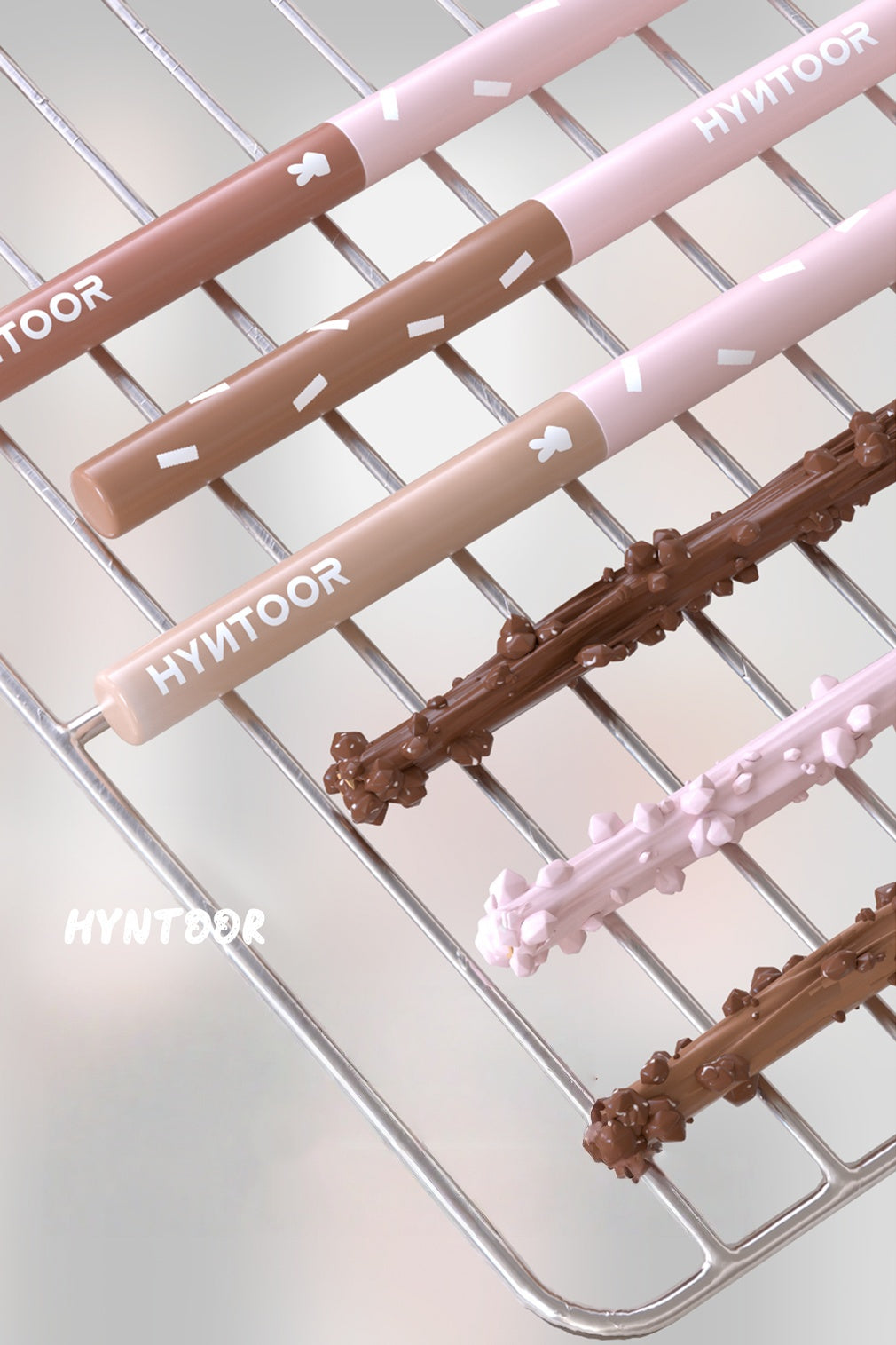 HYNTOOR Chocolate Bar Velvet Matte Lip Liner Pen T5330