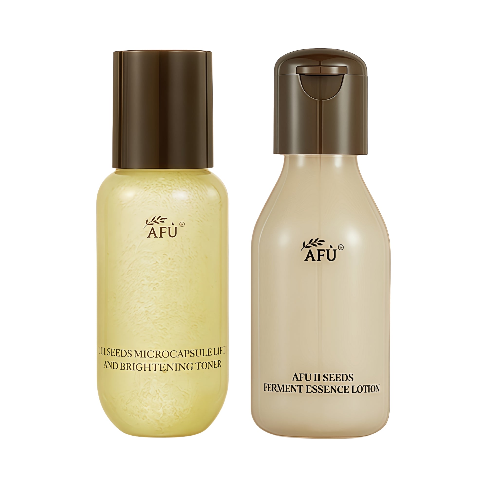 AFU 11 Seeds Plant A Alcohol Essence Toner & Lotion Set T5128