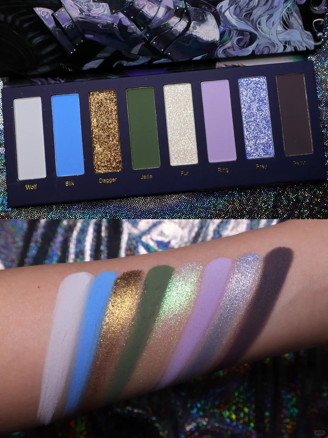 Narimi One-Eyed Count 8-Color Chameleon Eyeshadow Palette (8.0) T4618