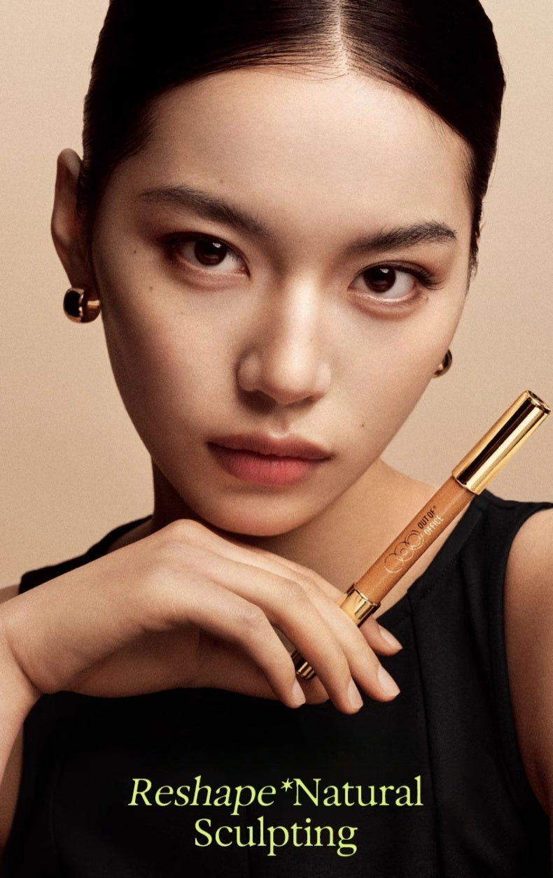 OUT-OF-OFFICE Double-head 3D Contour & Highlighter Pen T4818