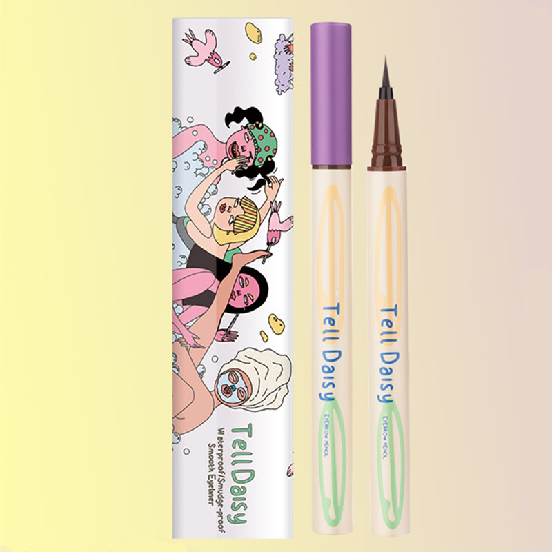 TellDaisy Waterproof Smooth Ultra-fine Quick-drying Eyeliner Pen T3724