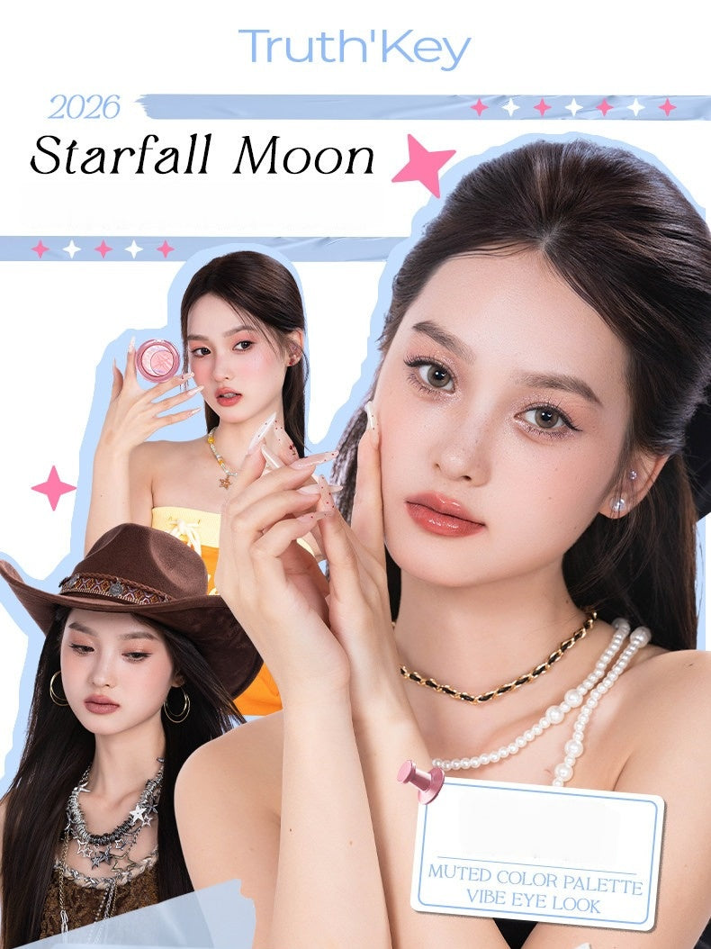 Truth'key Starfall Moon Double-color Eyeshadow Palette T5793