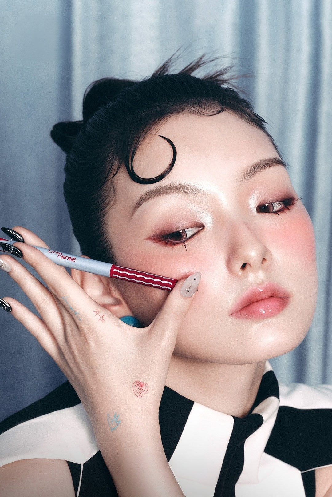 LITTLE ONDINE X Witch's Trick Collection Scepter Double-head Eyeliner T6042