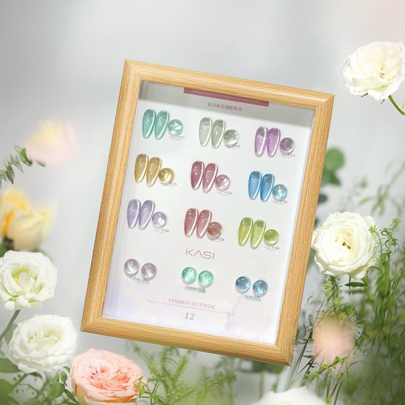 KaSi 15g Flower In Spring Collection Cat Eye Gel Polish T4717