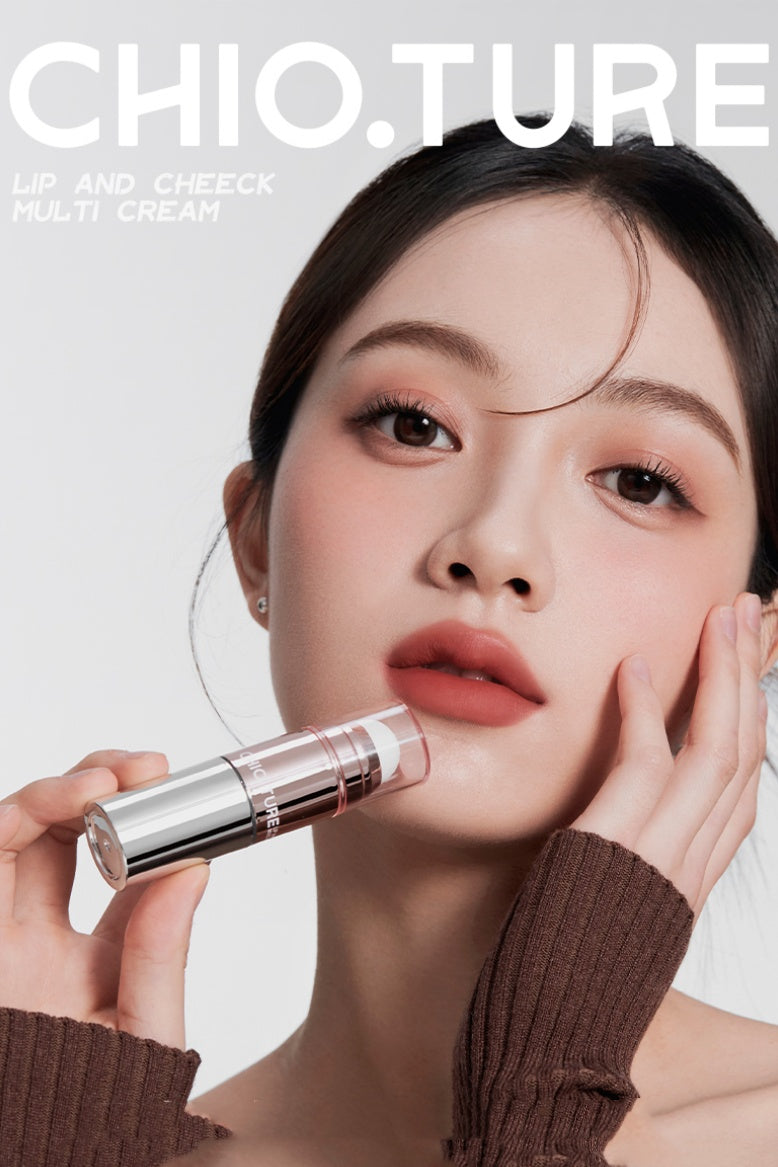 CHIOTURE Muilti-use Makeup Cream for Blusher & Eyeshadow & Lipstick T4323