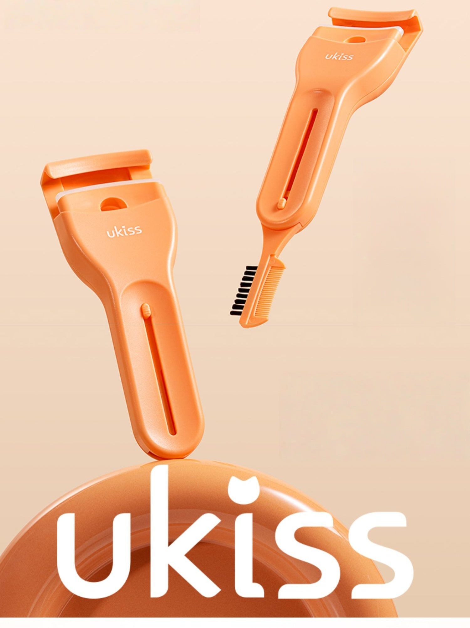 UKISS Portable Double-head Curling Eyelash Curler T5347