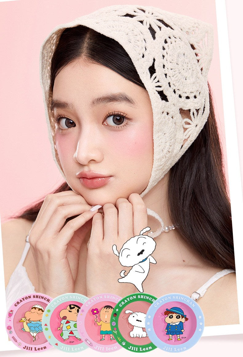 JILL LEEN X Crayon Shin-chan Matte Single-color Blusher Palette T5630