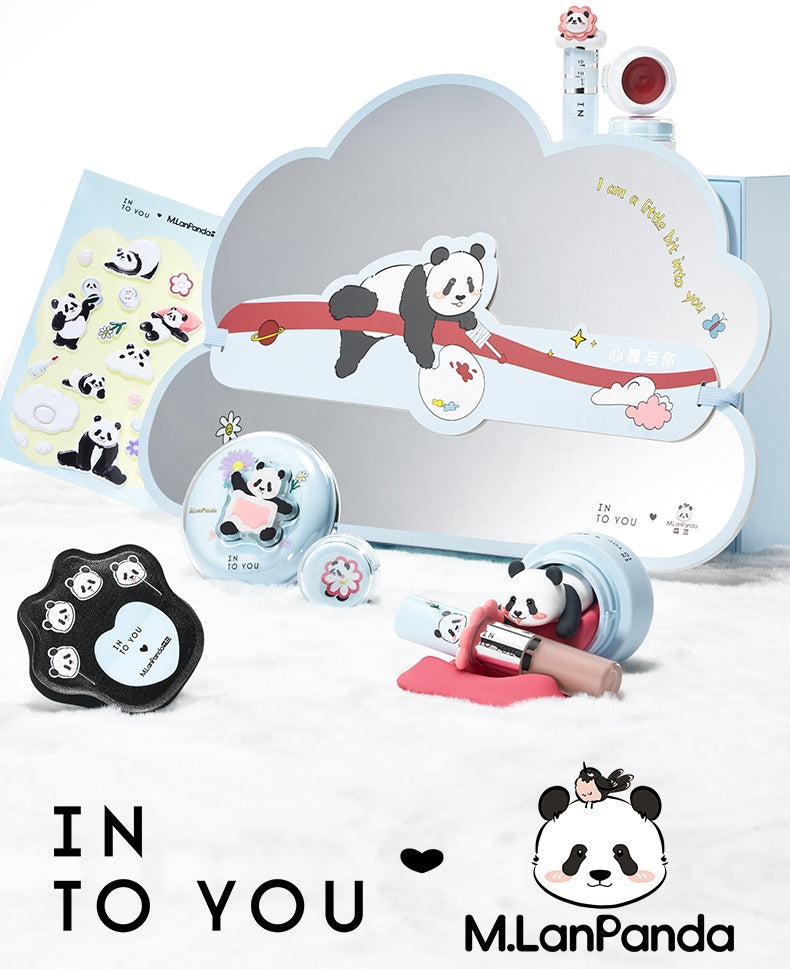 INTO YOU X M.LanPanda Air Cushion Foundation & Lip Mud T5389