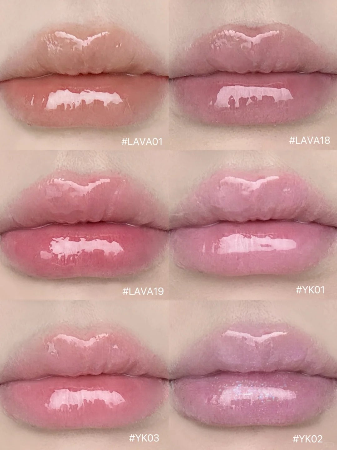 LEEMEMBER New Essence Ice Crystal Moist Mirror Lip Gloss T4746