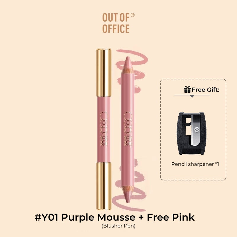 OUT-OF-OFFICE Double-head Multi-use Blusher Pen T4819