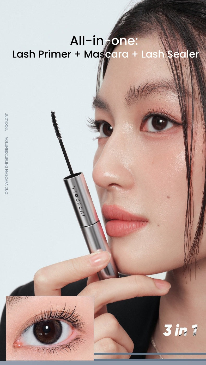 JUDYDOLL Long-wear Waterproof Double-head Mascara T5857