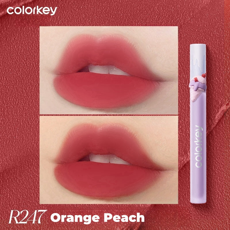 COLORKEY Ice Cream Airy Moist Matte & Mirror Lip Glaze T4369