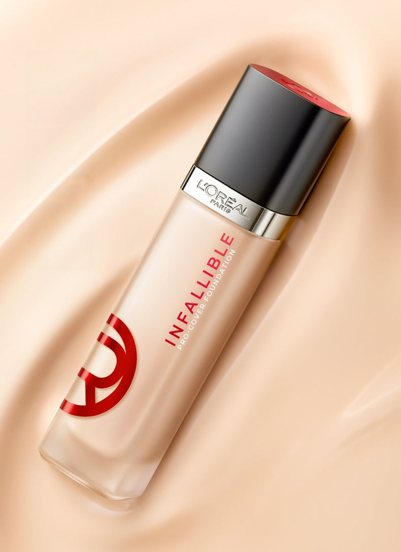 L'Oréal Long-wear Skin-fitting Liquid Foundation T6002