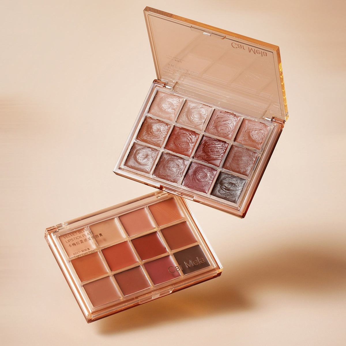 CARMELLA 12-color Lip Glaze Makeup Palette T5709