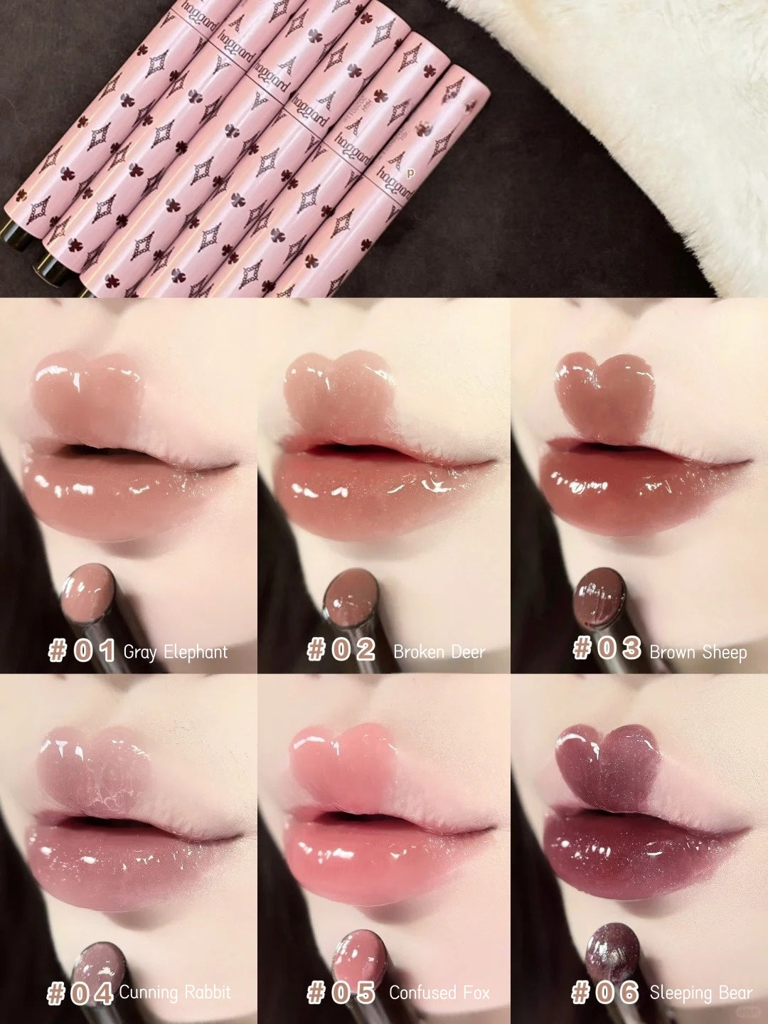 HAGGARD Emo Monster Collection Mirror Lipstick T4300