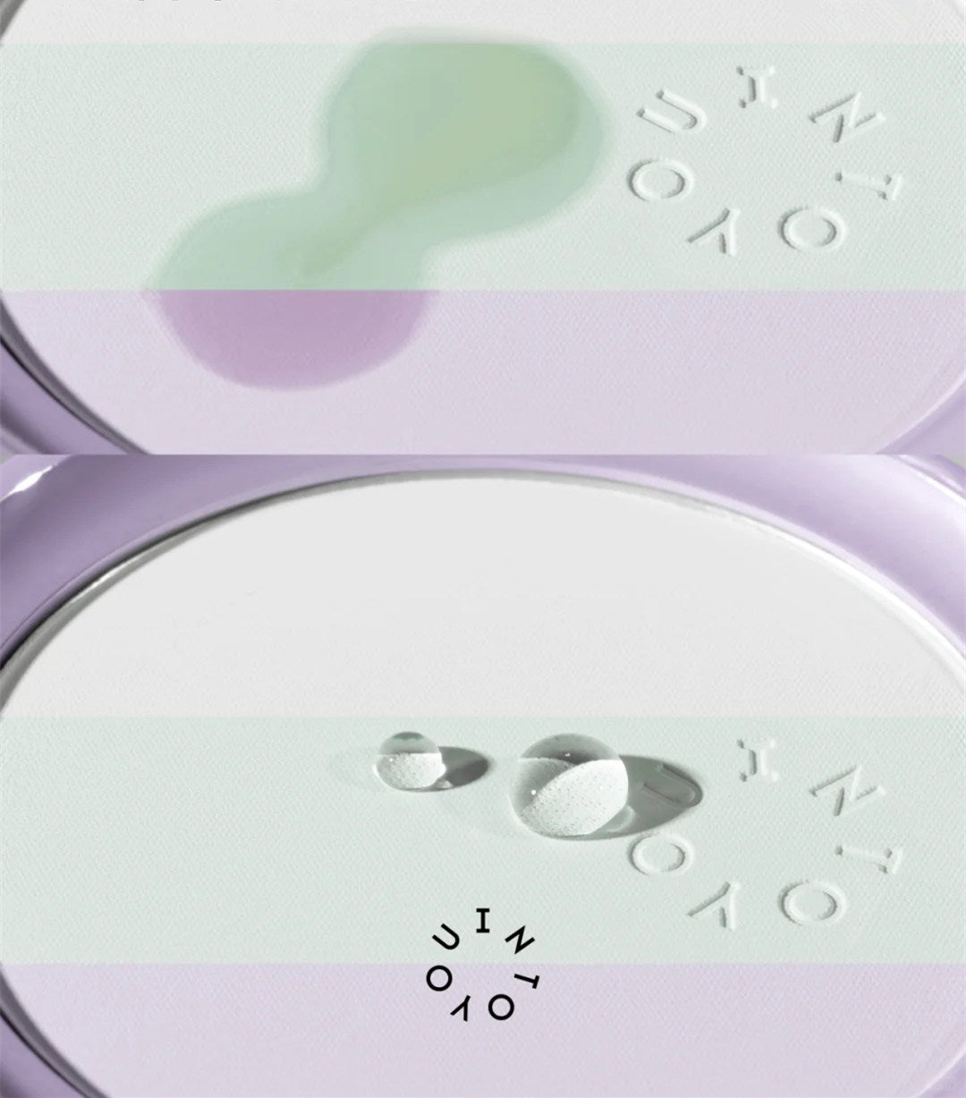 INTO YOU Three-color Oil control & Brighten Silky Pressed Powder T4357