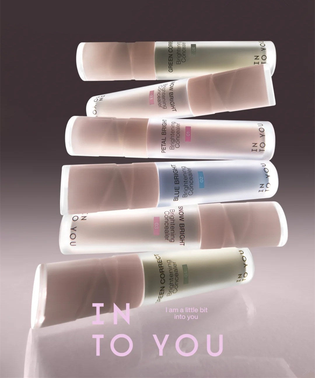 INTO YOU Luftig, fugtgivende og concealervæske T4356