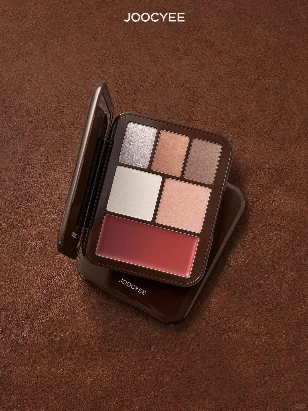 JOOCYEE Fall In Brown Collection Lipstick & Makeup Cream & Eyeshadow T5229