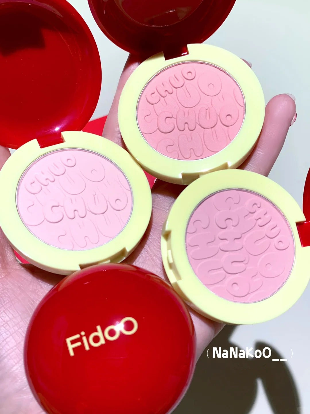 Fidoo Sweet Swelling Matte Blusher Powder T4033