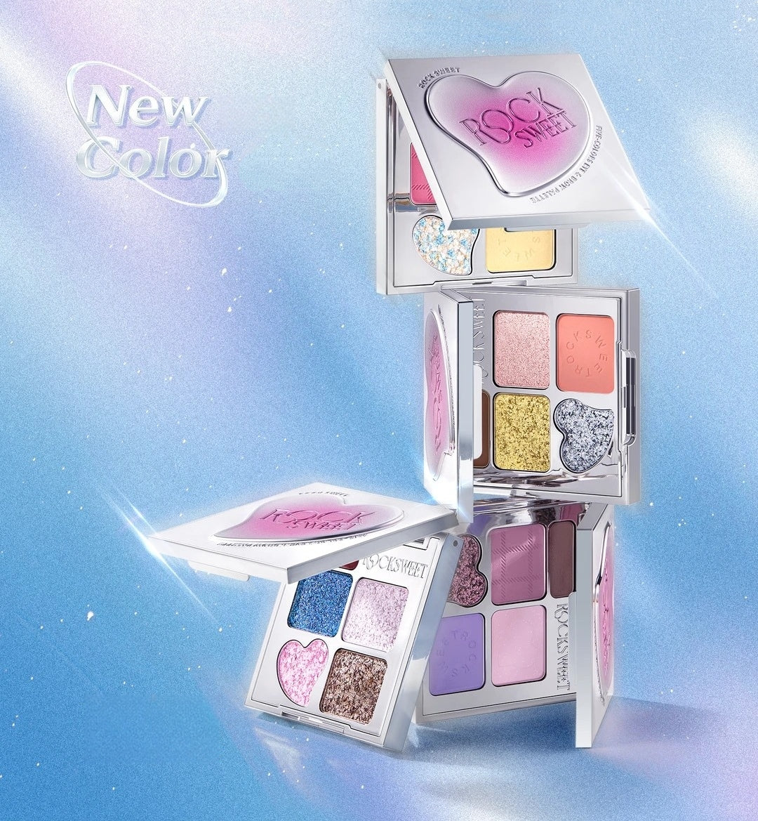 THE FAITH メイクパレット ROCK SWEET Rhythmic Fantasy Collection 5-color Eyeshadow Palette