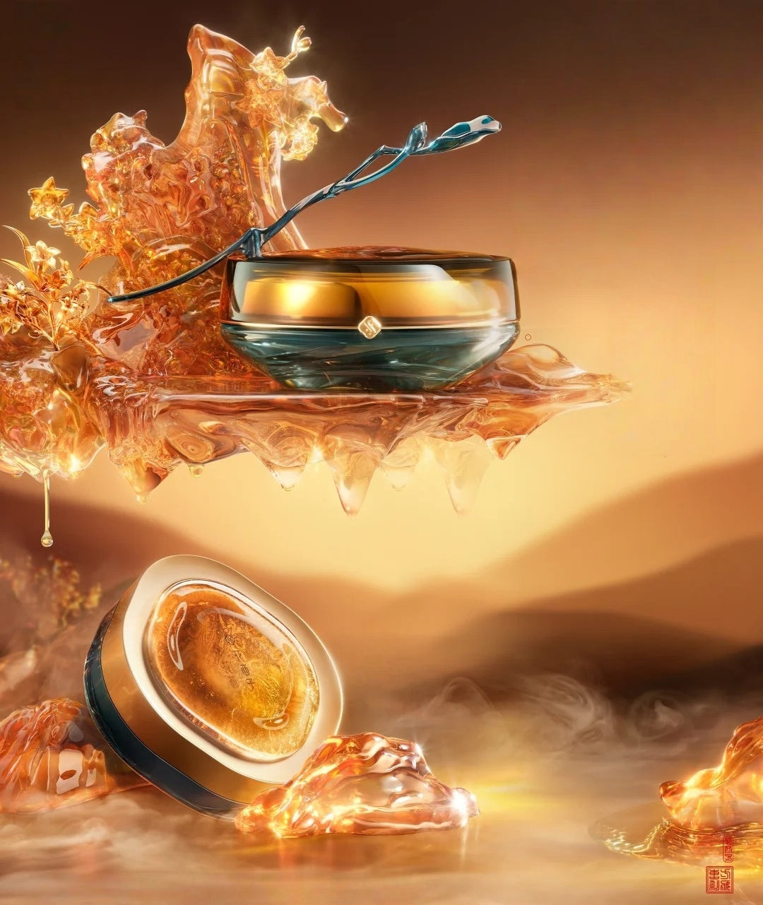 Florasis Plant Extracts Essence Moist Flawless Concealer Cream Foundation T5481