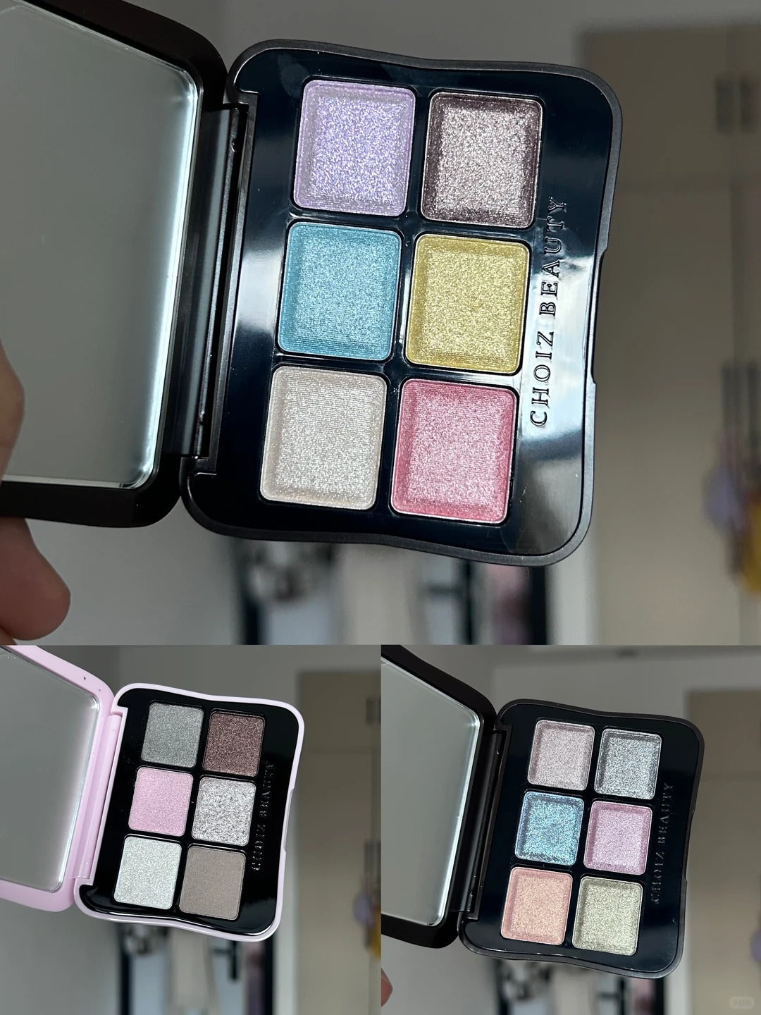 CHOIZ BEAUTY Gemstone Collection Liquid Powder Eyeshadow Palette T5788