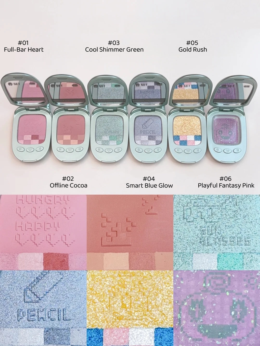Little Ondine x Tamagotchi Collection Multi-use Makeup Powder T5909