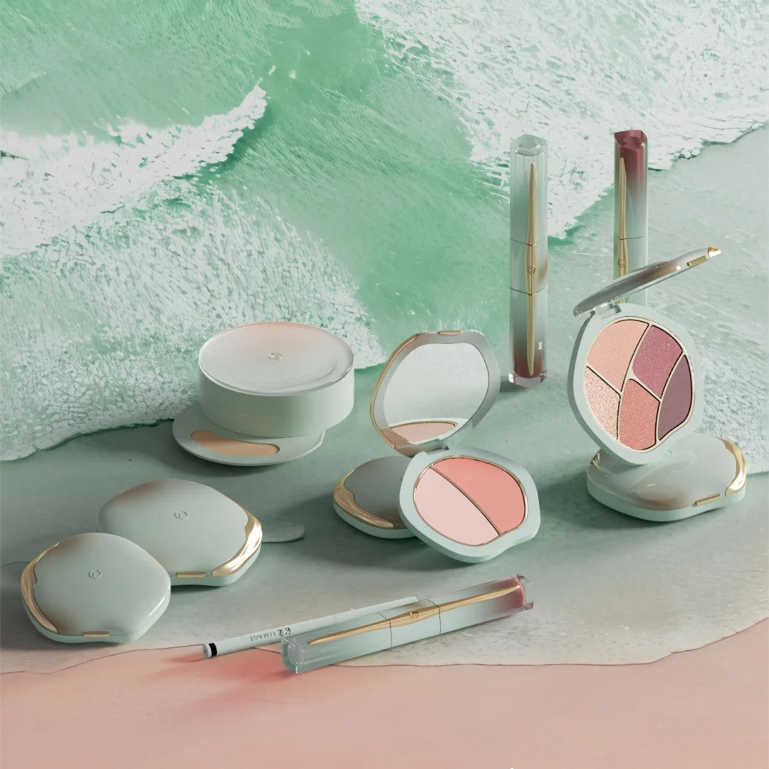 TIMAGE Wave Of Classic Glossy Dual-Color Blusher Cream T4125