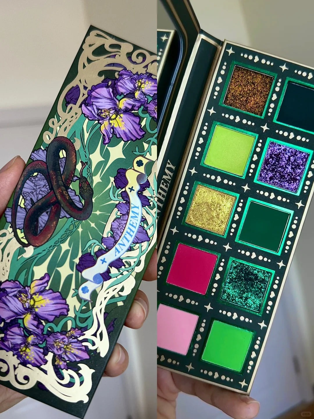 ANTHEMY Creatures Atlas Collection All-In-One 4 Pcs Eyeshadow Palette Set (2.0) T4144