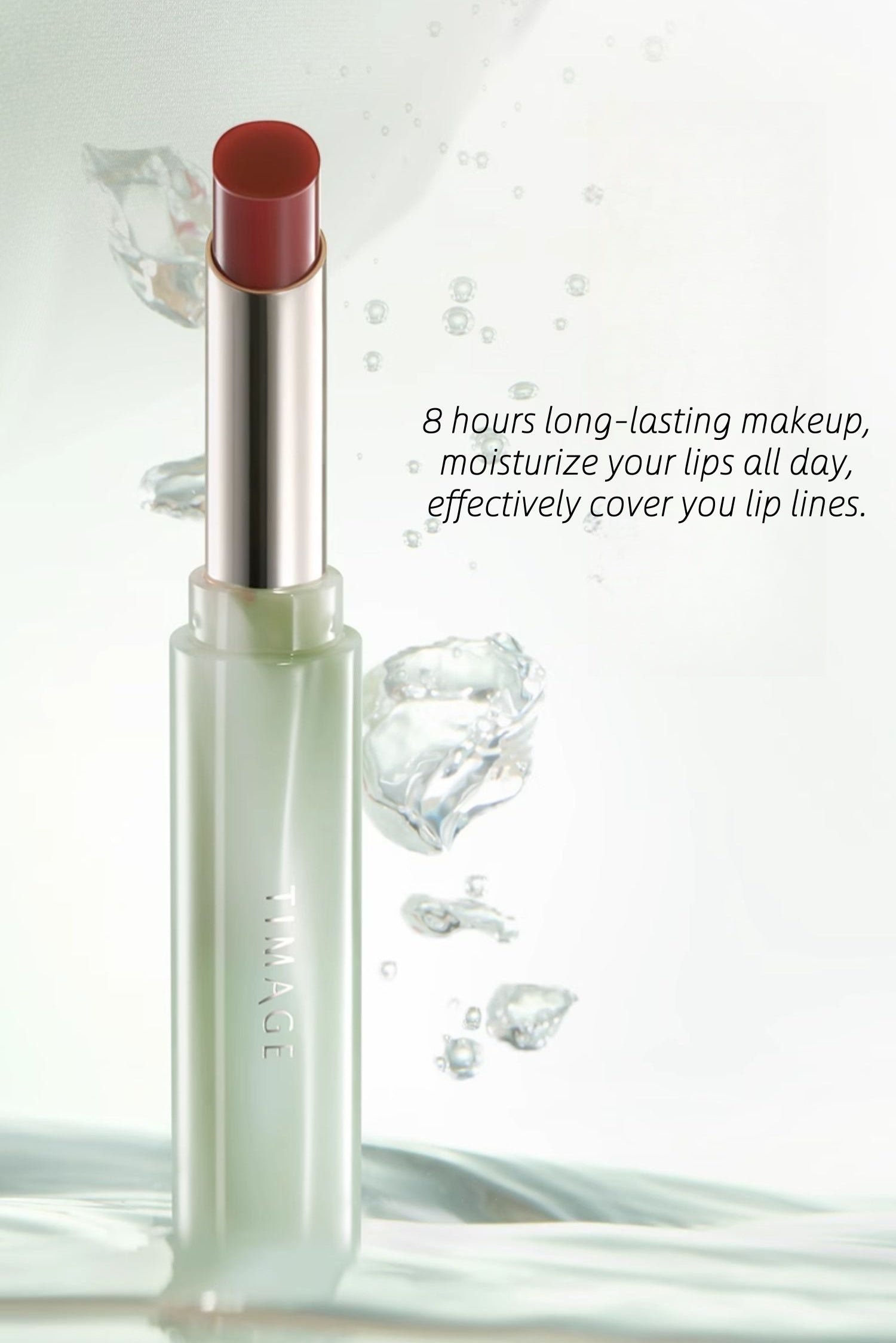 TIMAGE Jade Essence Glossy Moisturize Mirror Lipstick T4606